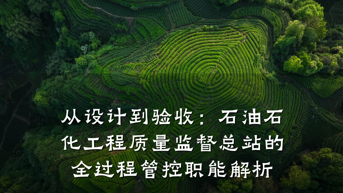 从设计到验收:石油石化工程质量监督总站的全过程管控职能解析